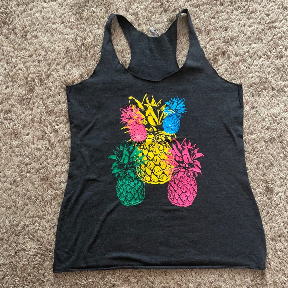 Pineapple Tank Top Size Medium